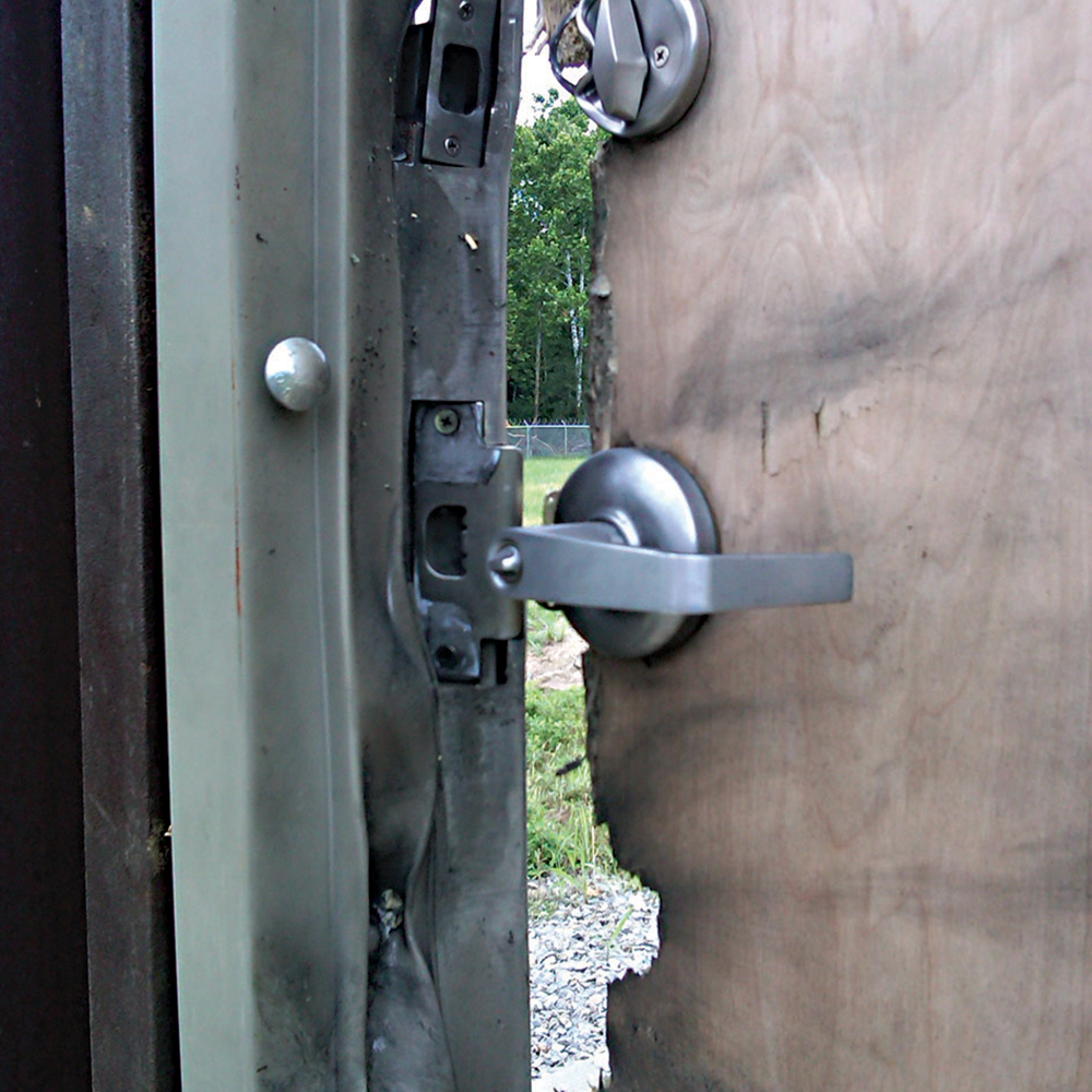 Breacher Strip Door Application After
